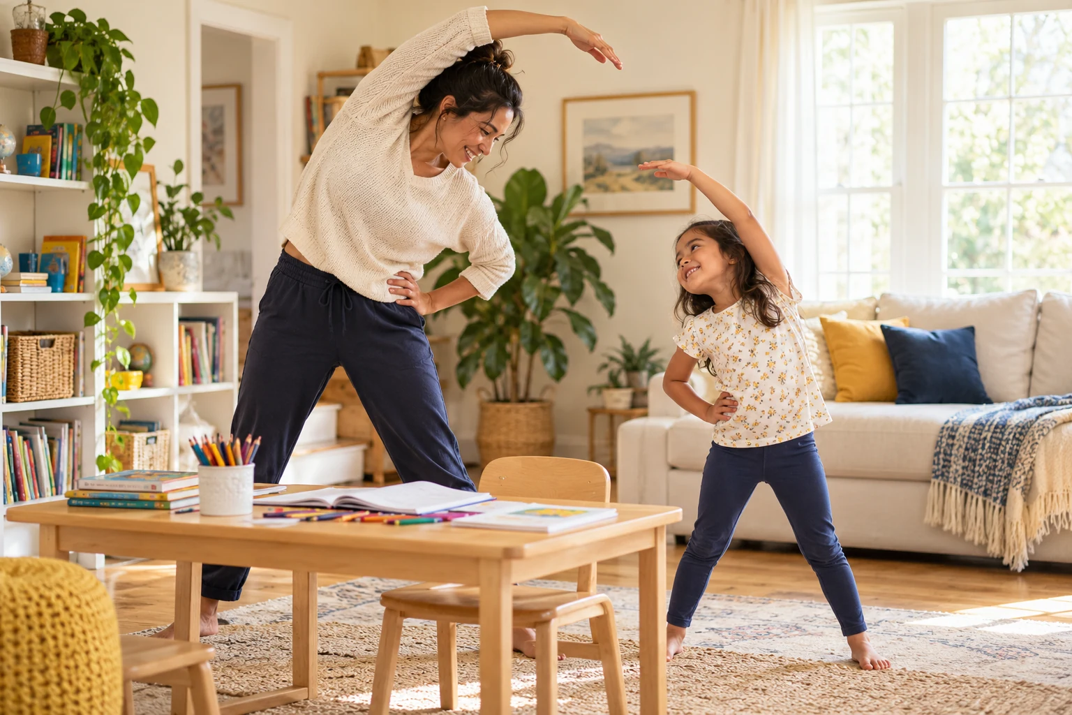 A 5-Minute Movement Break for Kids Between Lessons